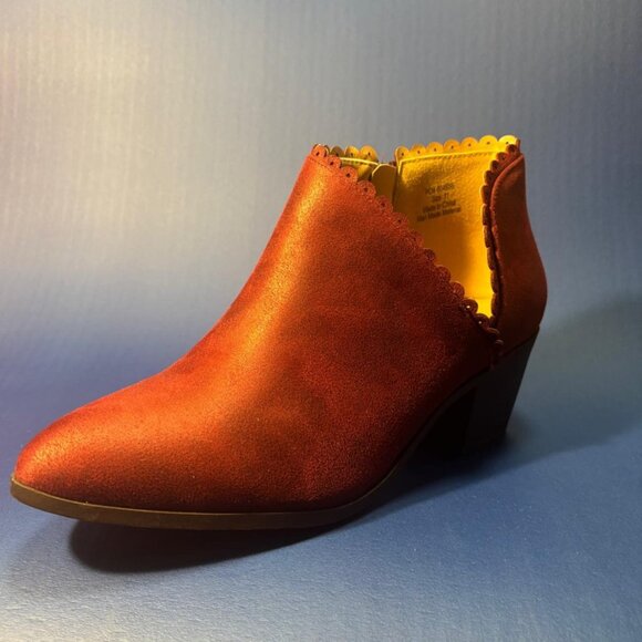 TESSA CUTOUT BOOTIE IN VEGAN LEATHER - Picture 3 of 8